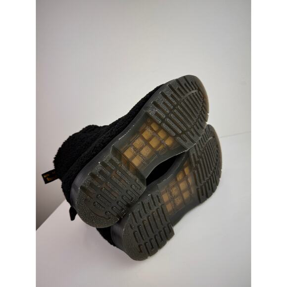 Dr. Martens 1460 Pascal Women's Boots US 8 Black Faux Shearling Ankle Boot NEW - Picture 6 of 7